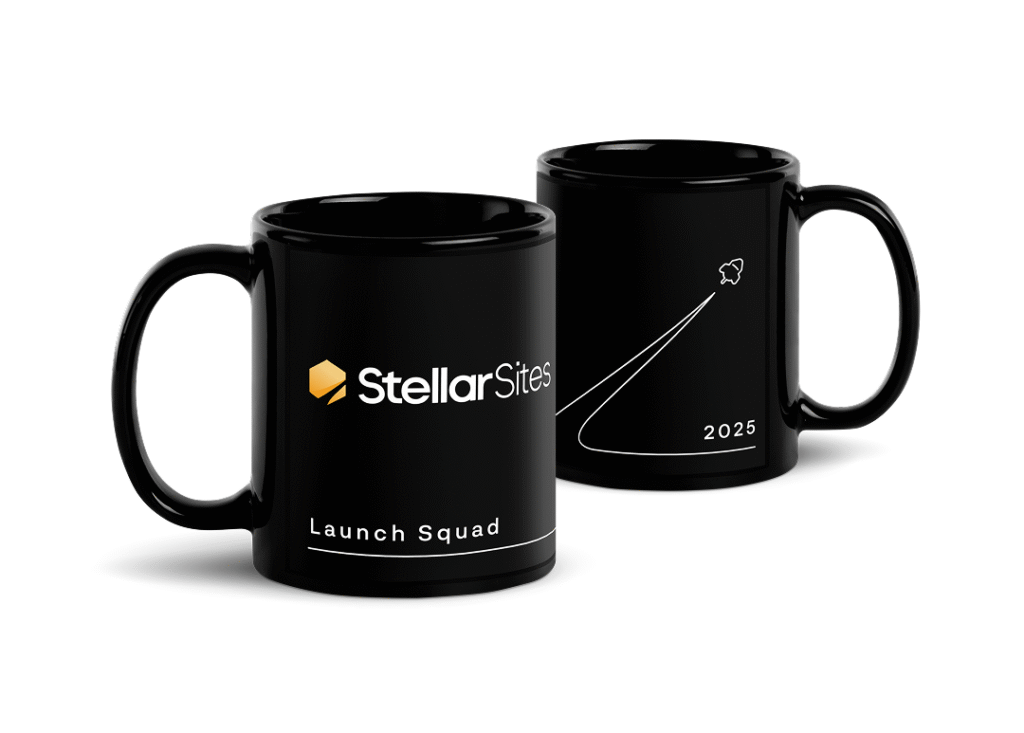 StellarSites Launch Mug