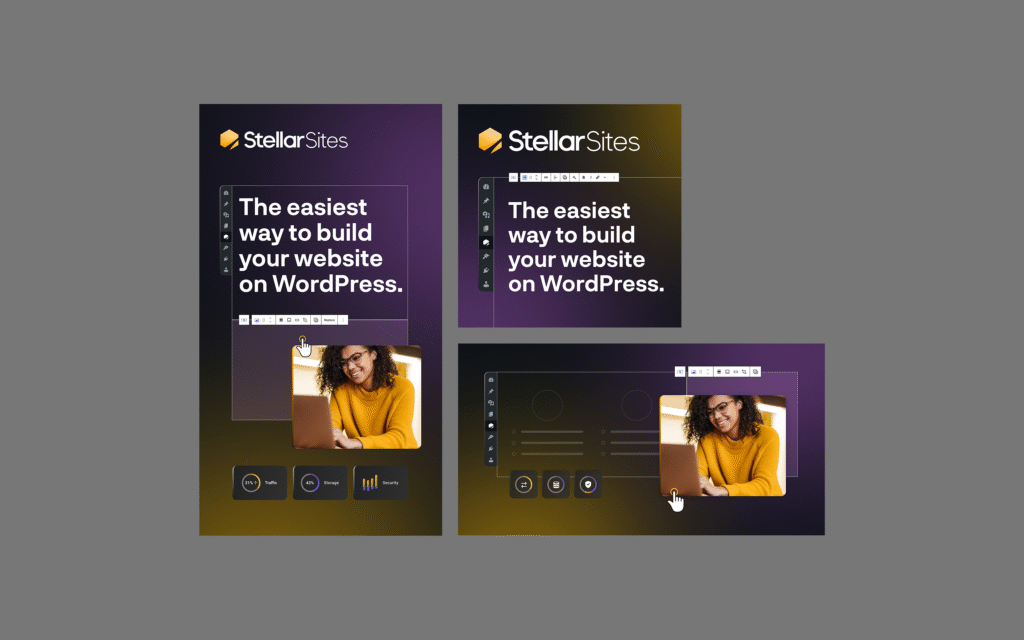 StellarSites Ad Creatives