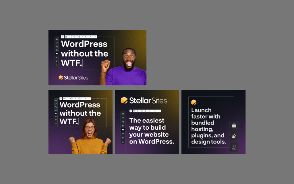 StellarSites Ad Creatives